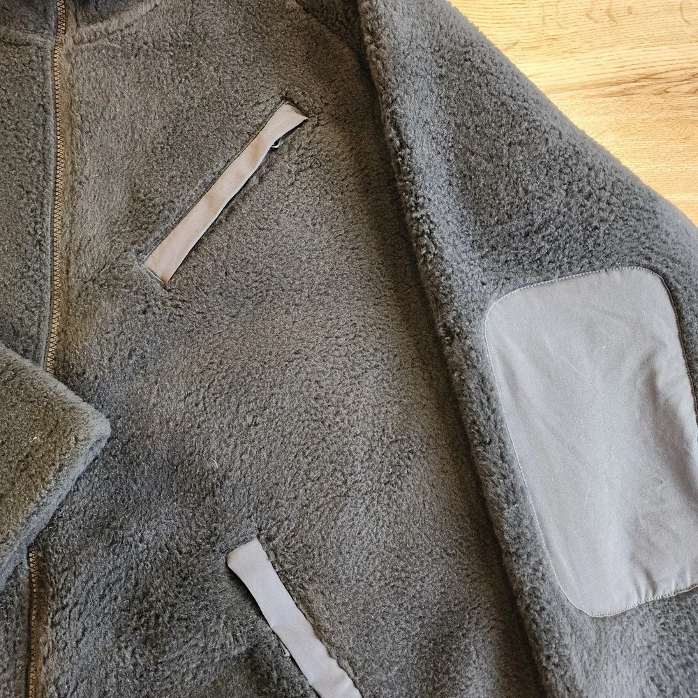 The North Face Full Men's Zip Heavy Weight All Seasons Black Fleece‎ Jacket XXL